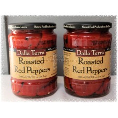 Dalla Terra Roasted Red Peppers - 500ml